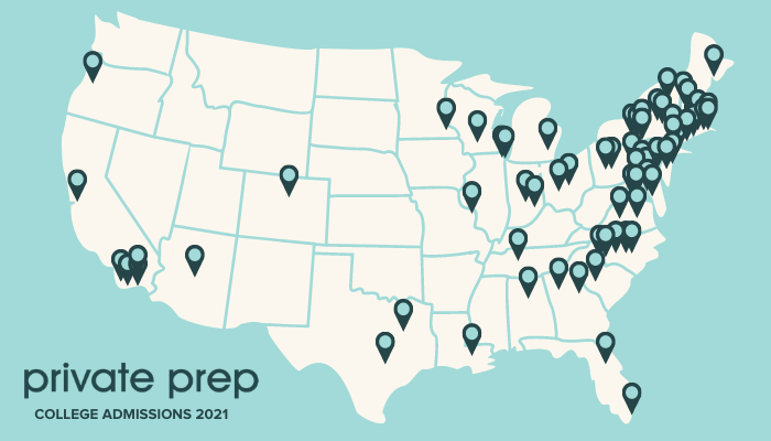 Where Private Prep's Class Of 2021 Students Are Going To College ...